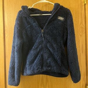 Eddie Bauer Plush Navy Kids Jacket